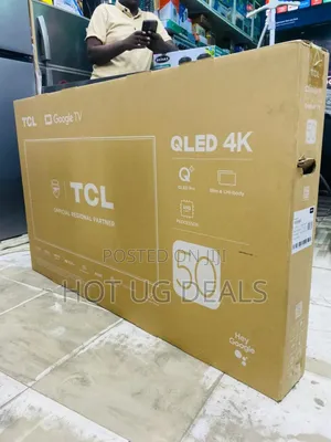 Tcl 50" Inch Smart Original Qled 4k Led Tv - Black