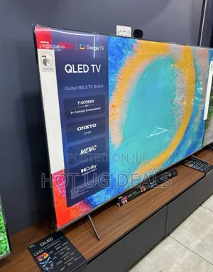 Tcl 55 Inch 4k Quantam Dot Qled Google Tv With  Hey Google