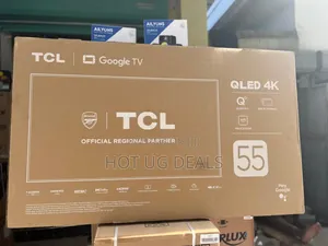 Tcl 55 Inch 4k Quantam Dot Qled Google Tv With  Hey Google