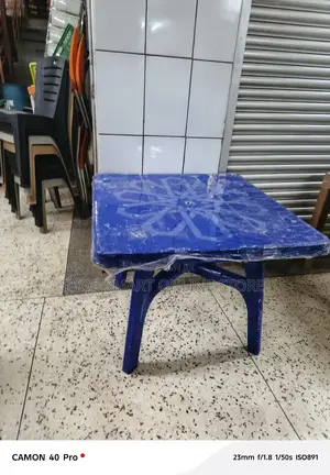 Blu Plastic Table Plastic Table 90*90cm