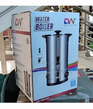 Digiwave 40l Stainless Steel Commercial Water Boiler -silver