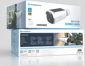 Powerology Built-in Solar Outdoor Camera