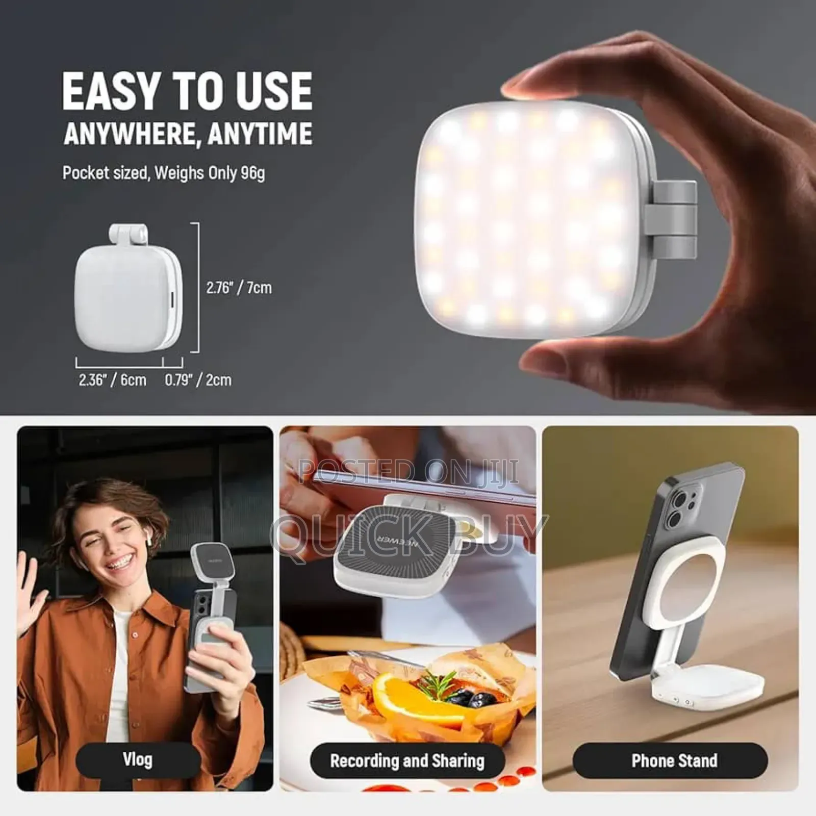 Pocket Rechargeable High Brightness Fill Light