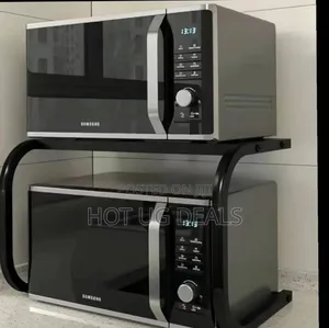 Microwave Storage Rack / Microwave Stand - Black