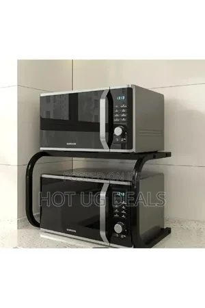 Microwave Storage Rack / Microwave Stand - Black