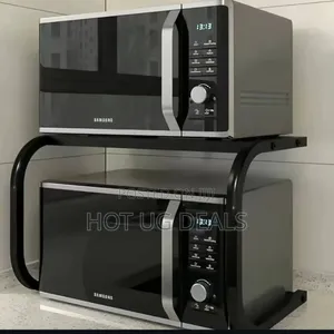 Microwave Storage Rack / Microwave Stand - Black