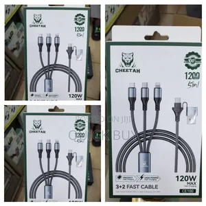 Cheetah 3plus2 Multifunction Usb Data Cable