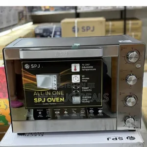 Spj Evomax 45 Litre Electric Mini Oven - Silver/Black