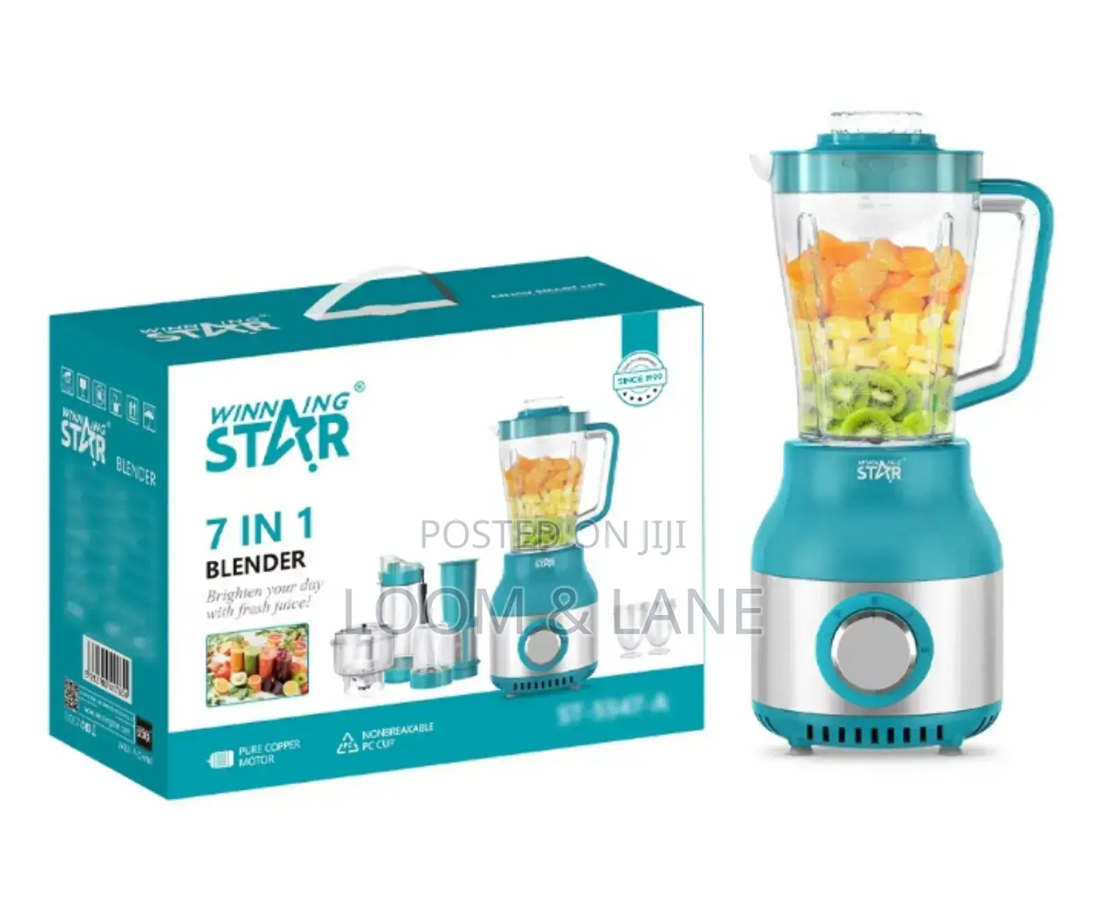 Winningstar 7in1 Unbreakable Speed Blender
