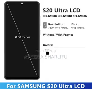 Samsung Galaxy S20ultra TFT Screen Replacement