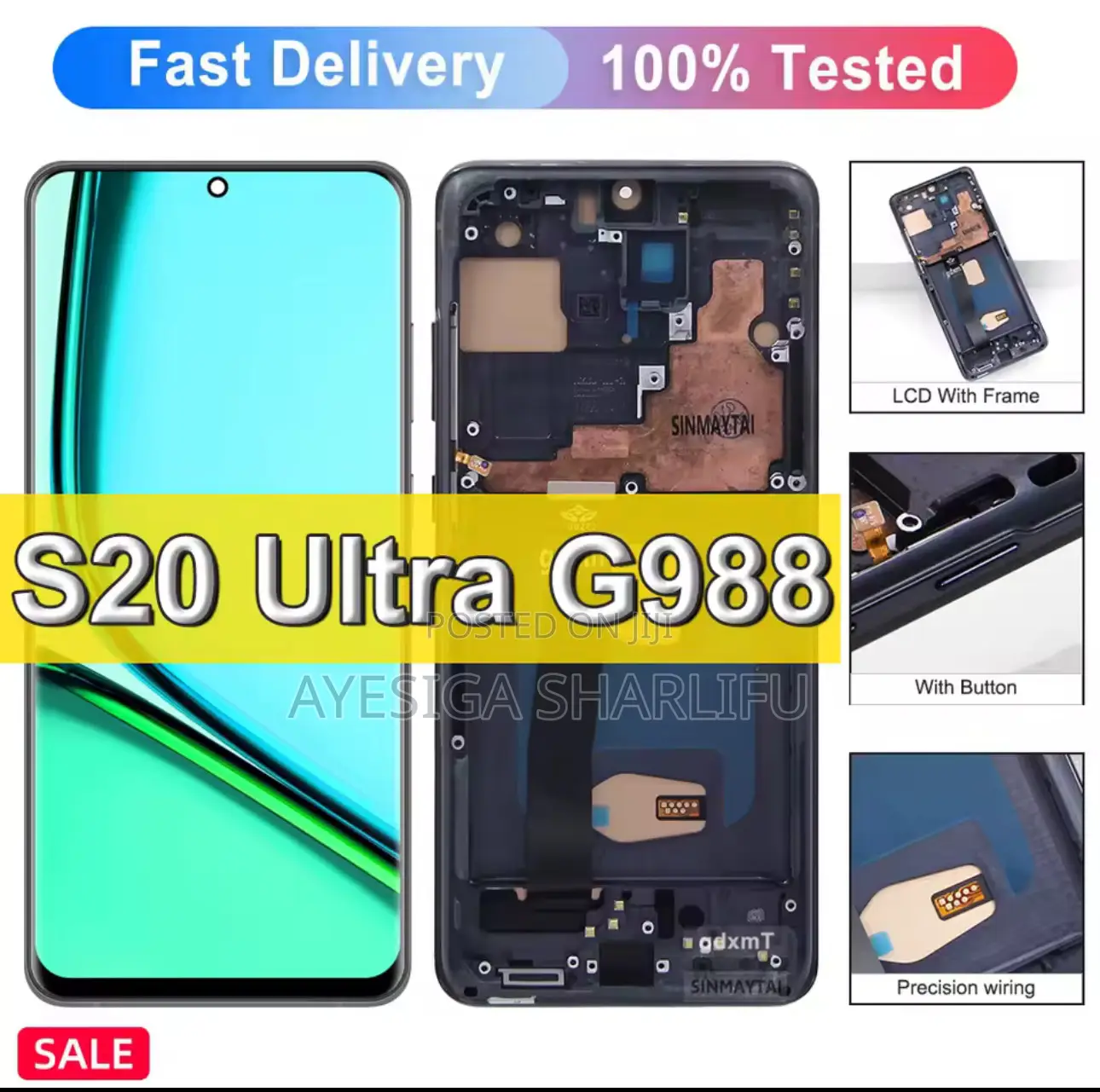 Samsung Galaxy S20ultra TFT Screen Replacement