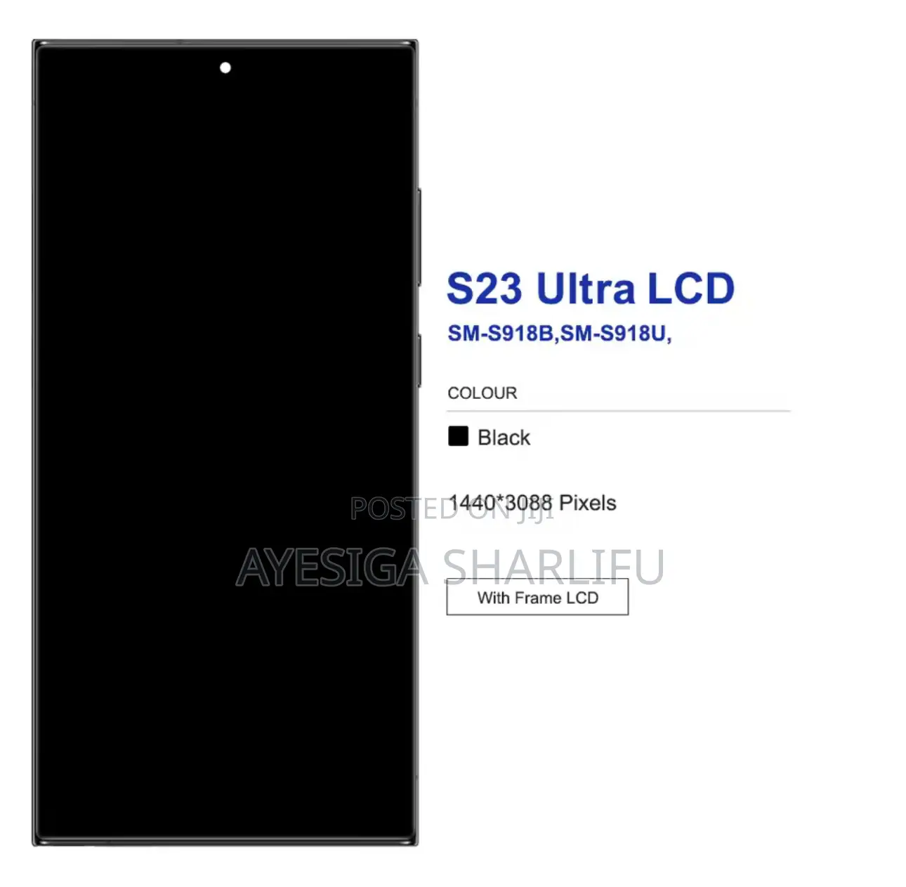 Samsung Galaxy S 23ultra TFT Screen Replacement