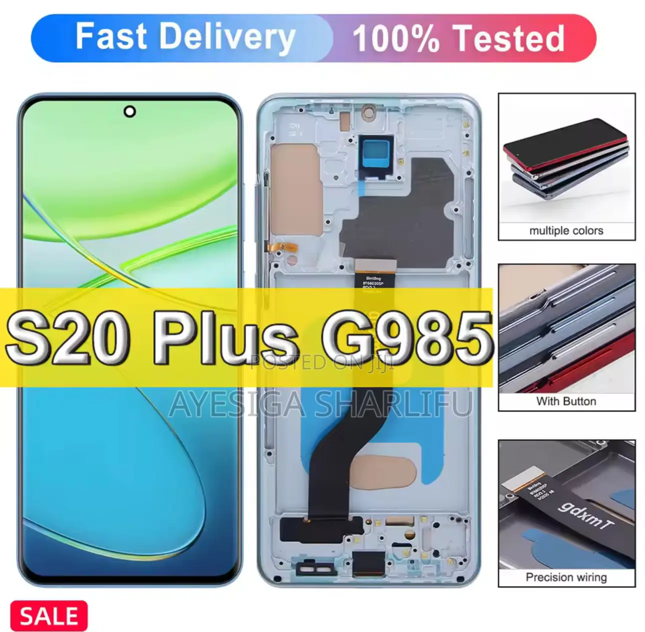Samsung Galaxy S 20plus TFT Screen Replacement