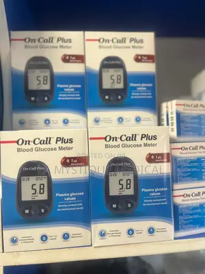 Oncall Plus Glucometer Machine With Strips