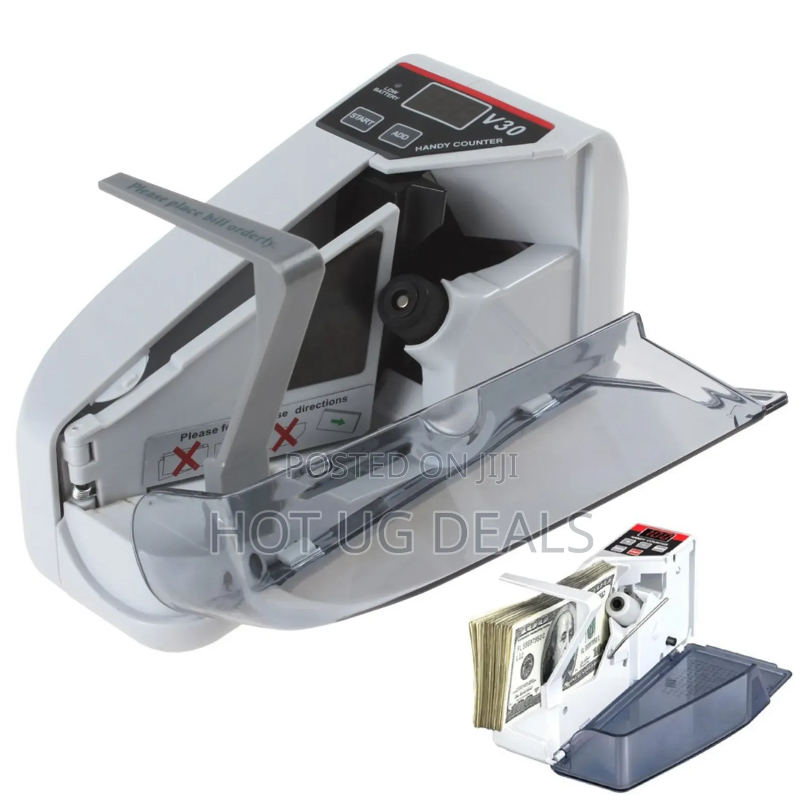 Portable V30 Mini Money Counting Machine Counter