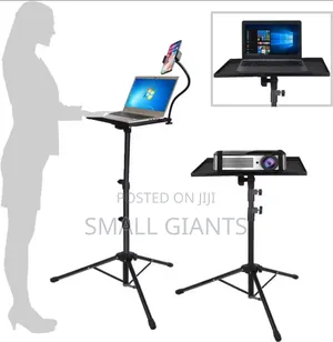 Portable Tripod Stand Designed to Hold a Laptop/Projector
