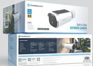 Powerology Built-in Solar Outdoor Camera