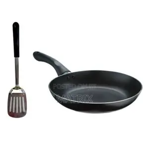 20cm Frying Pan and Spoon - Multicolor