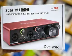 Focusrite Scarlett 2i2 2rd Gen Usb Audio Interface