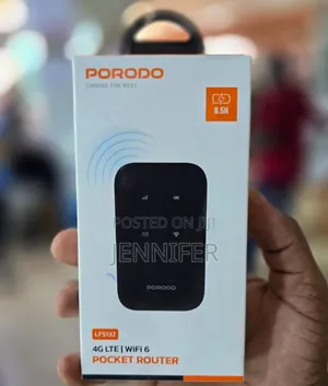 Porodo 4g Lte | Wifi 6 Pocket Router