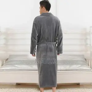 Unisex Bathrobe - Grey