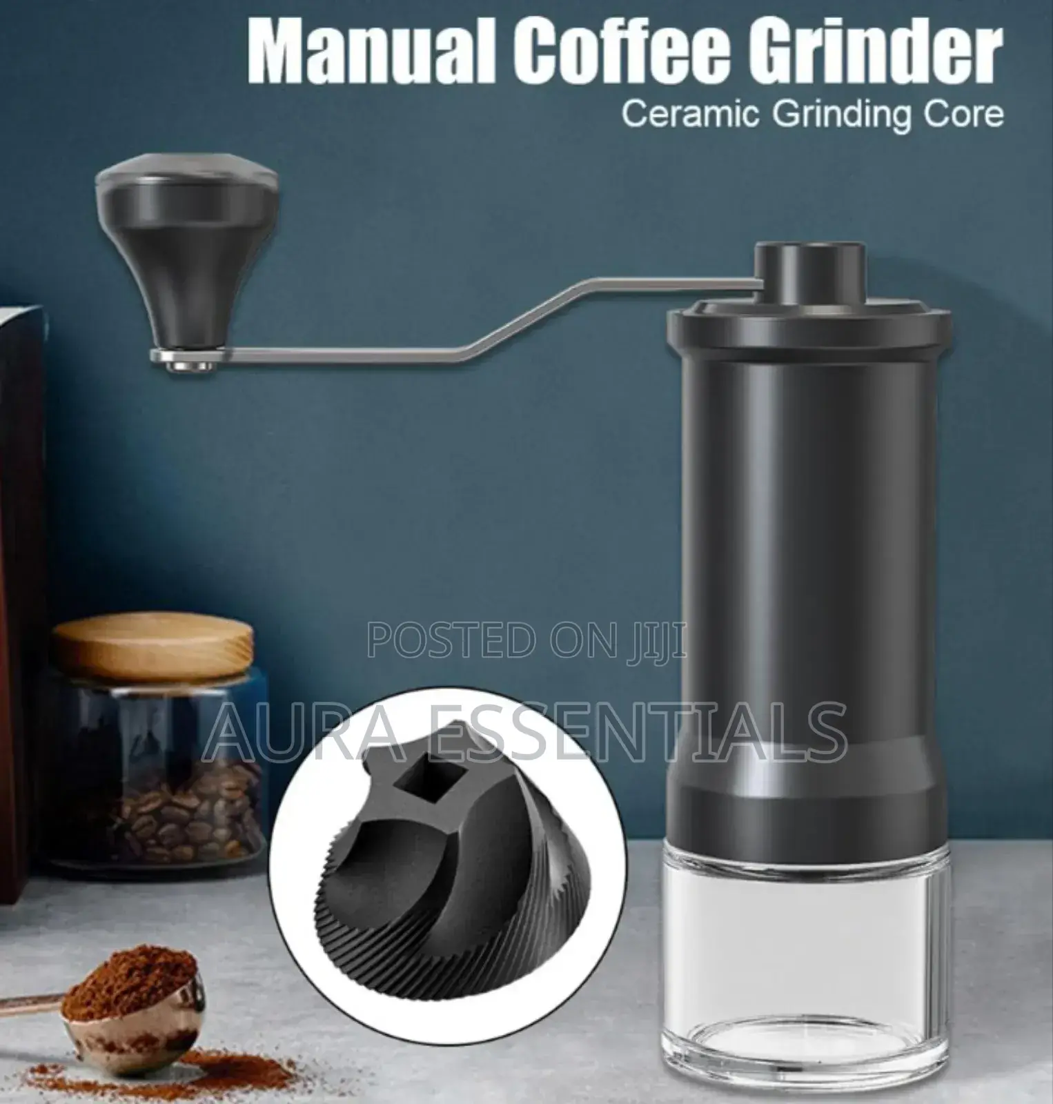Clisted Manual Coffee Bean Grinder