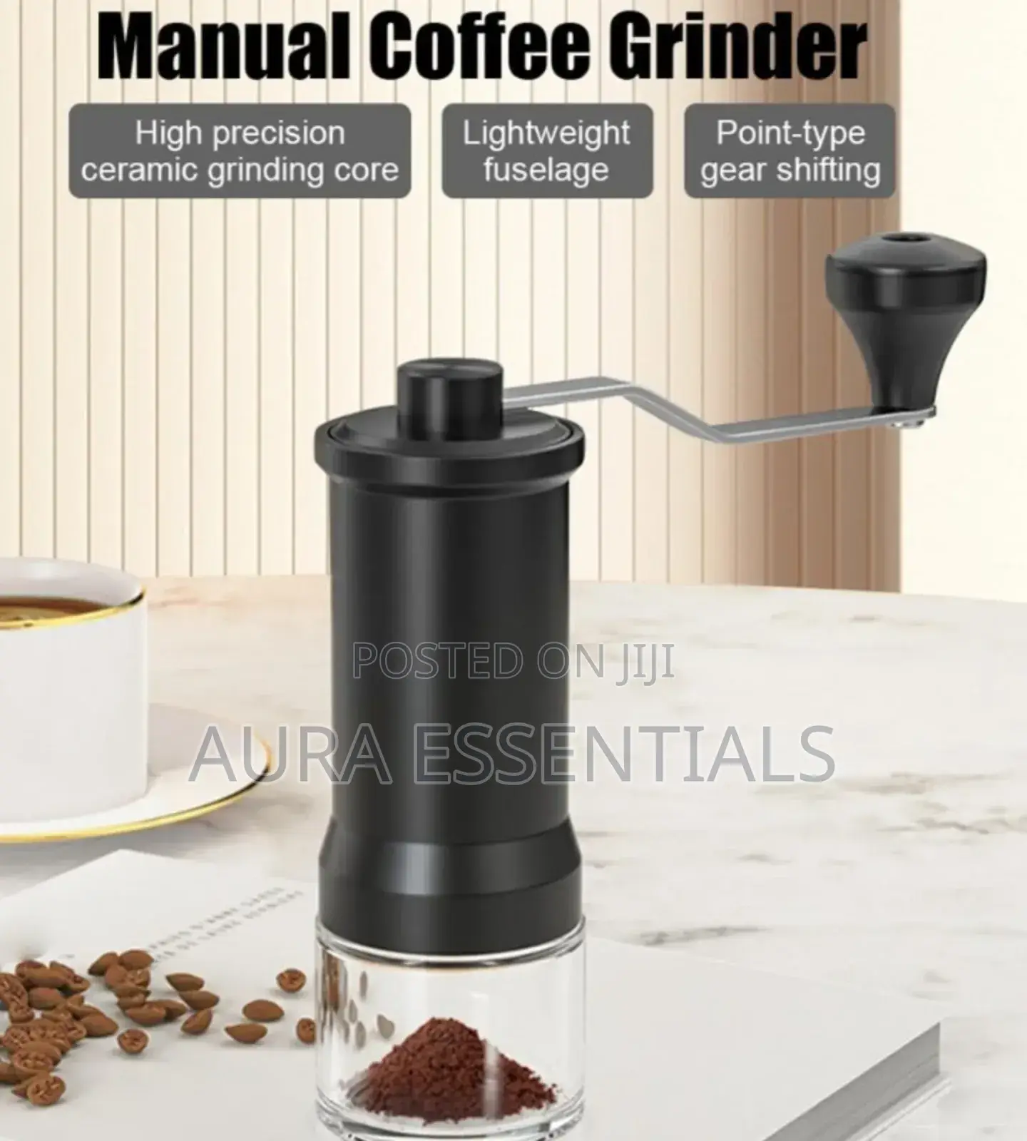 Clisted Manual Coffee Bean Grinder
