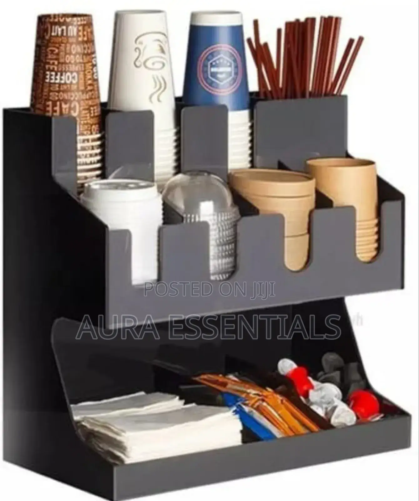 Heavy Duty Coffee Cup Organiser Station
