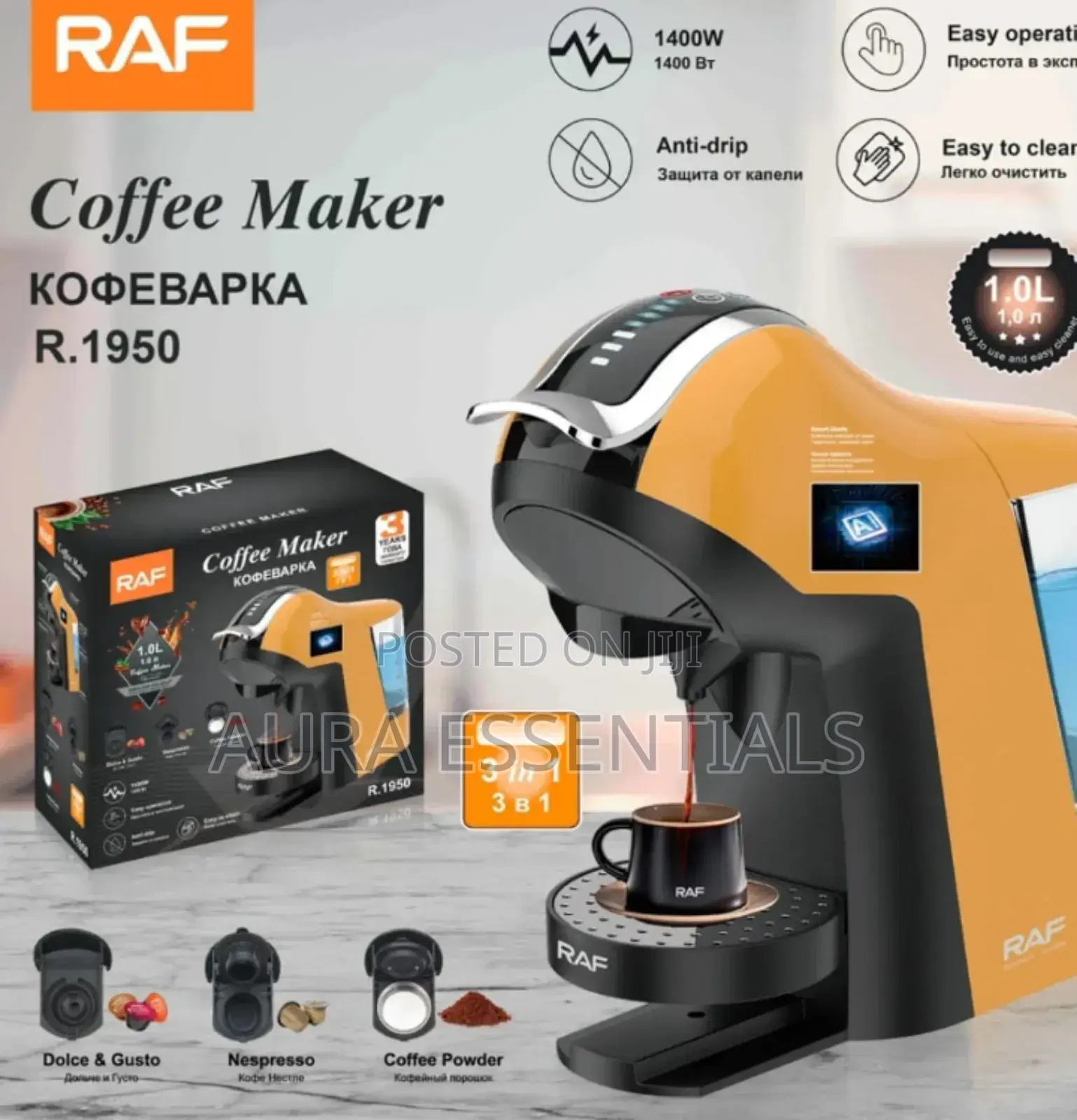 Raf 3in1 Coffee Maker