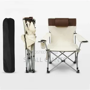 High Back Beach Chair With Cup Holder