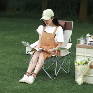 High Back Beach Chair With Cup Holder