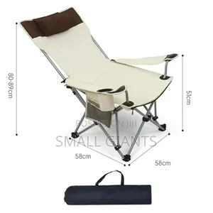 High Back Beach Chair With Cup Holder