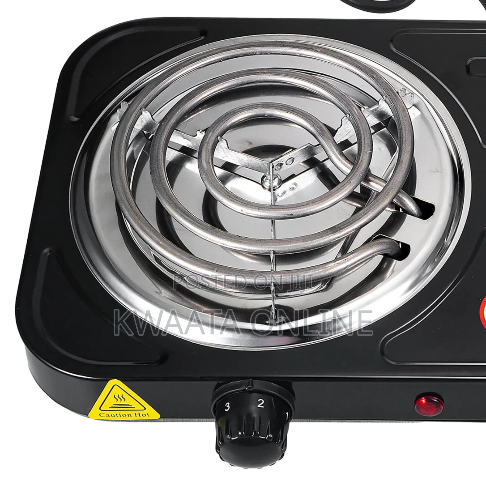 Raf Hot Plate Electric Double Coil Burner Cooktop, 2000w