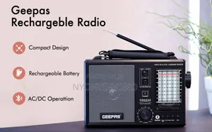 Geepas High-Quality Rechargeable Radio