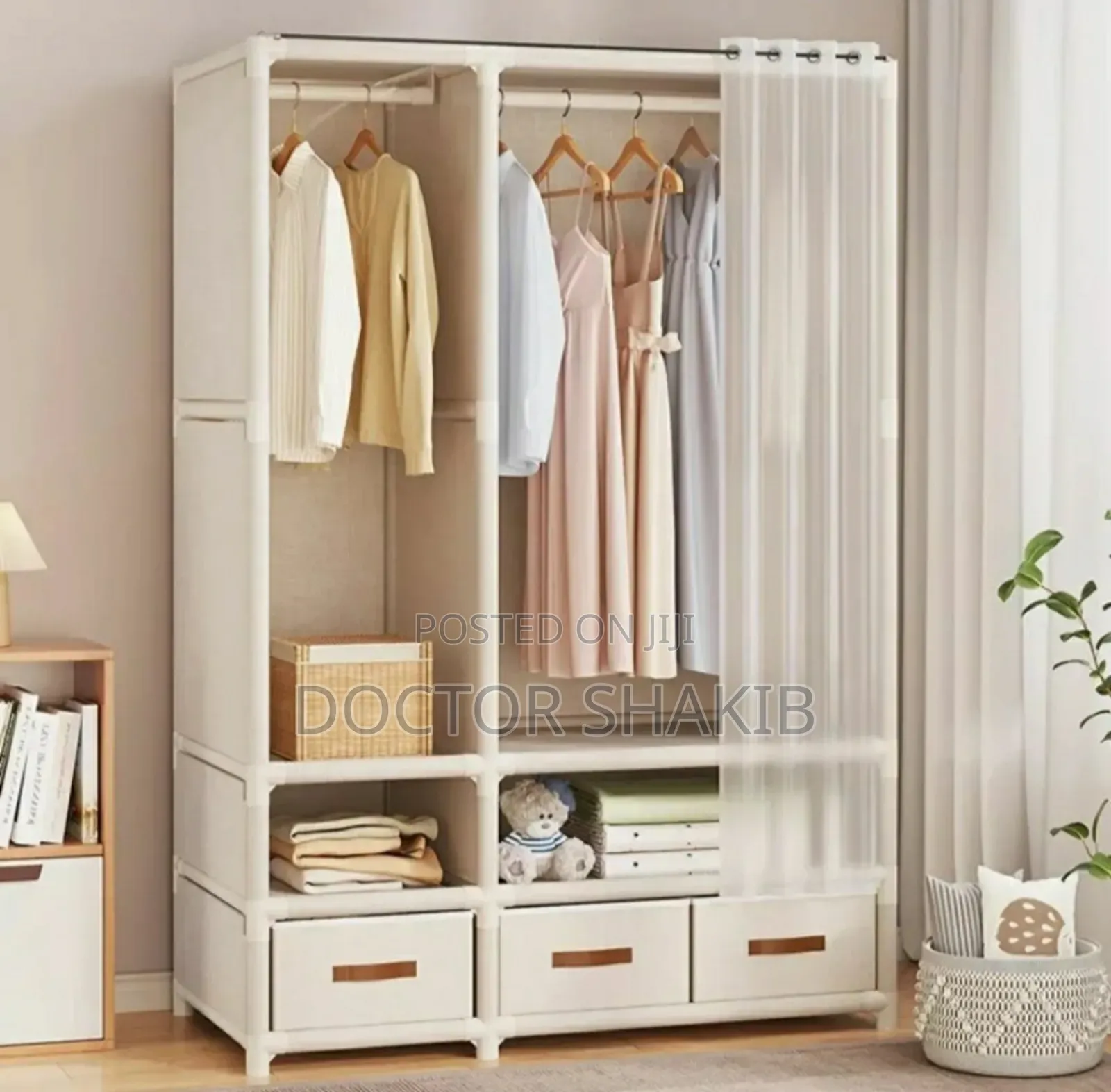 New Simple Wardrobe Clothes Storage Cabinet