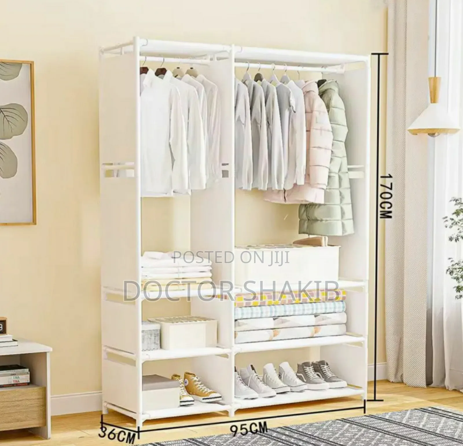 New Simple Wardrobe Clothes Storage Cabinet
