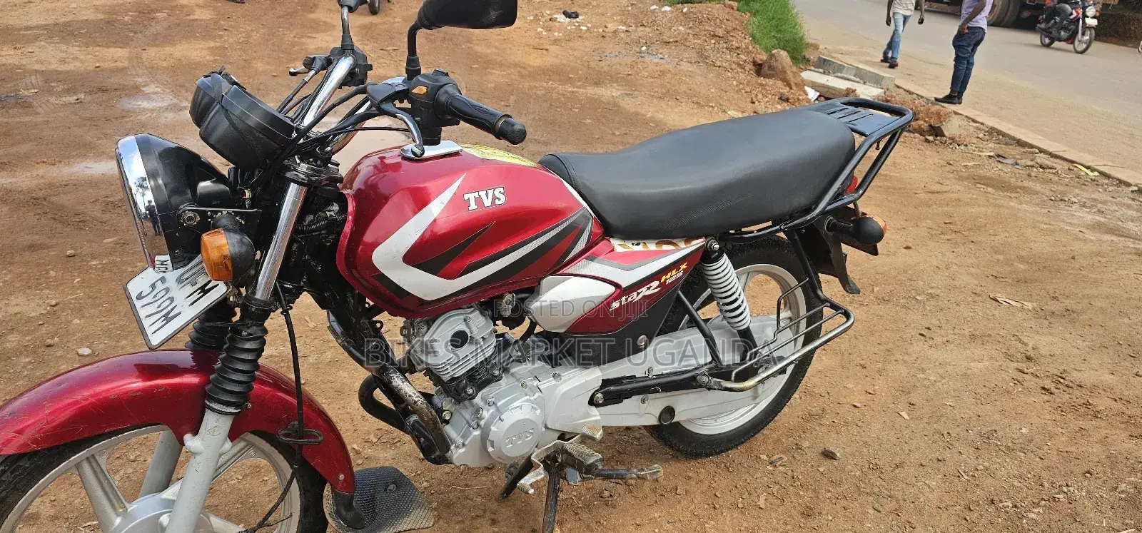 TVS HLX 125 2023 Red