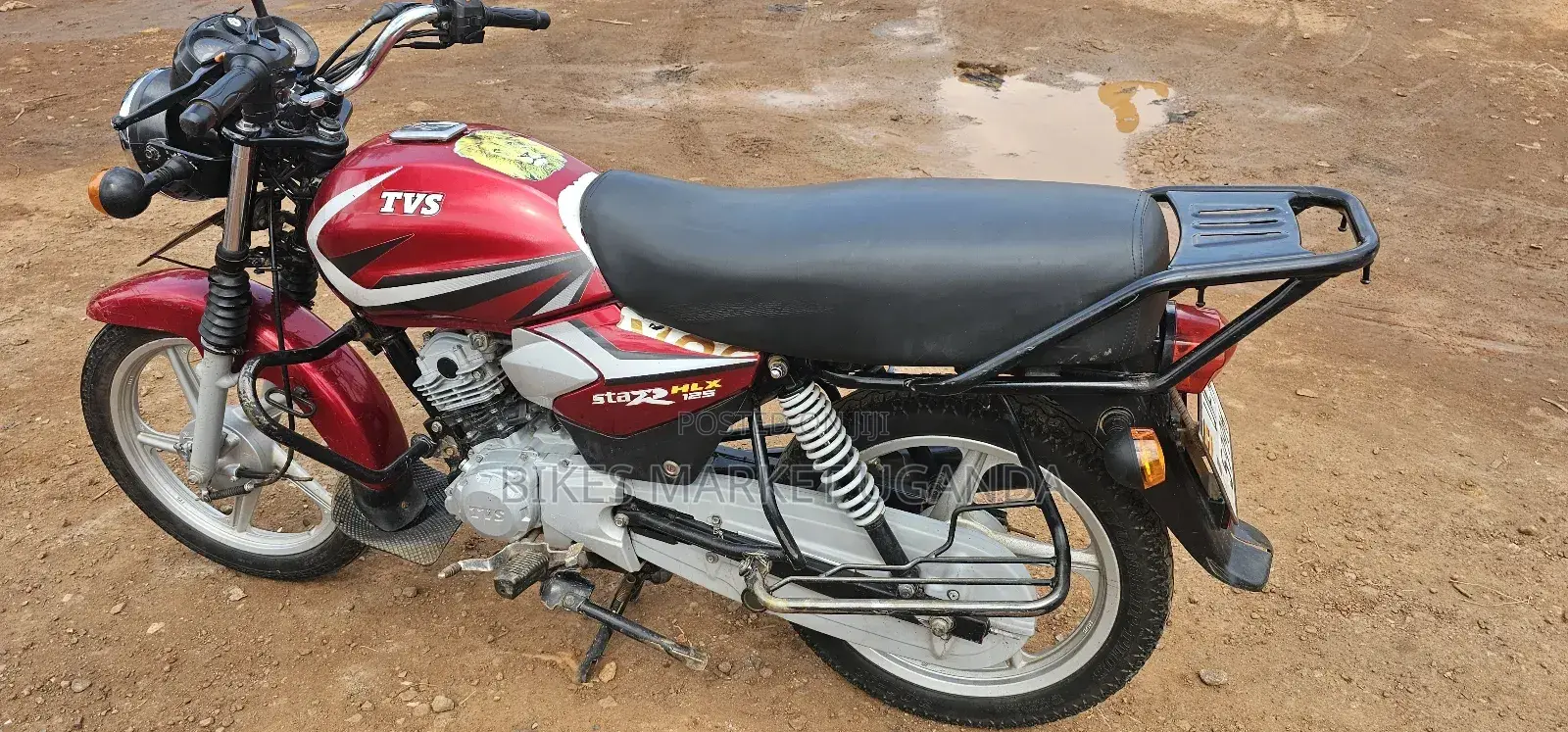 TVS HLX 125 2023 Red