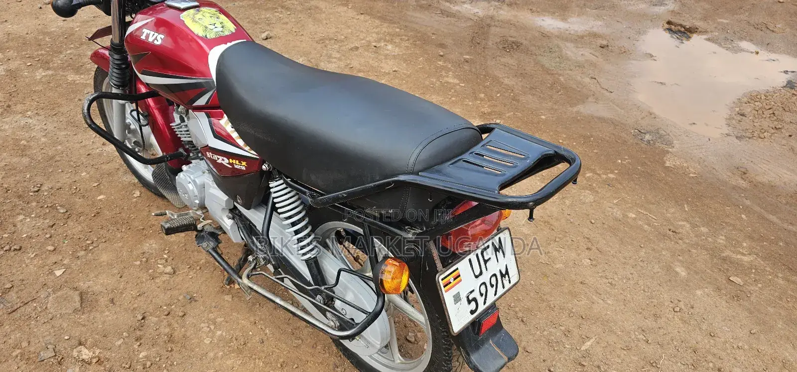 TVS HLX 125 2023 Red