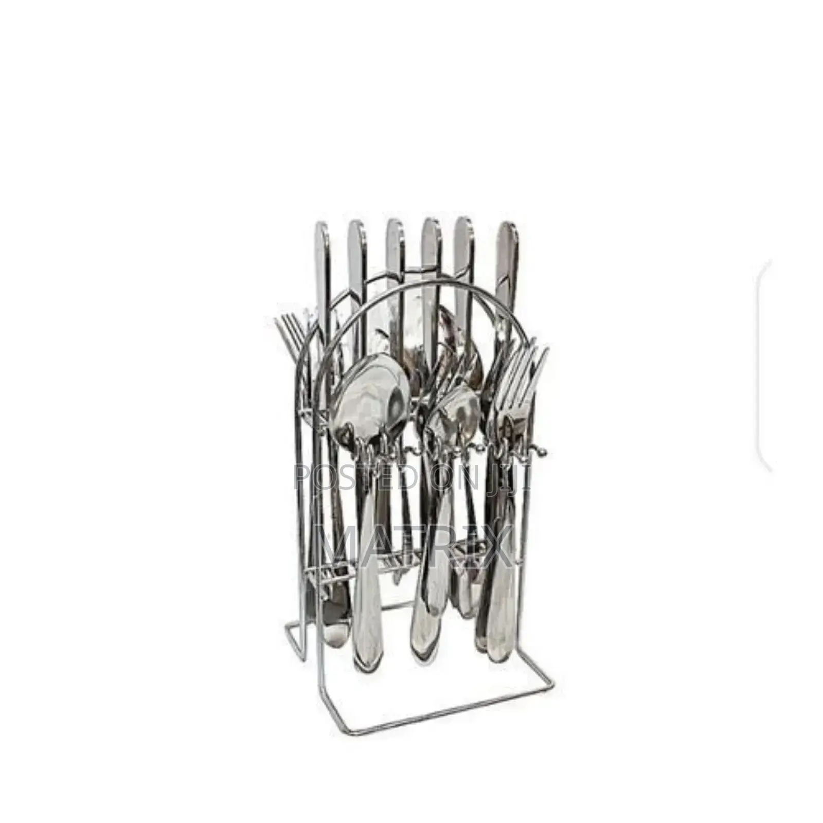 24pcs Stainless Steel Cutlery Set With Stand