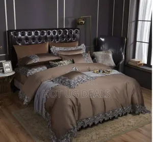 6pcs 6x6 King Size  Duvet Set With 4 Pillowcases, 1 Bedsheet