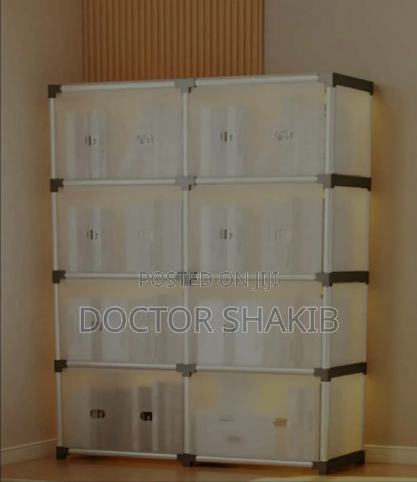 New Reinforced Multi-Tier Floor Standing Bookshelf Rack