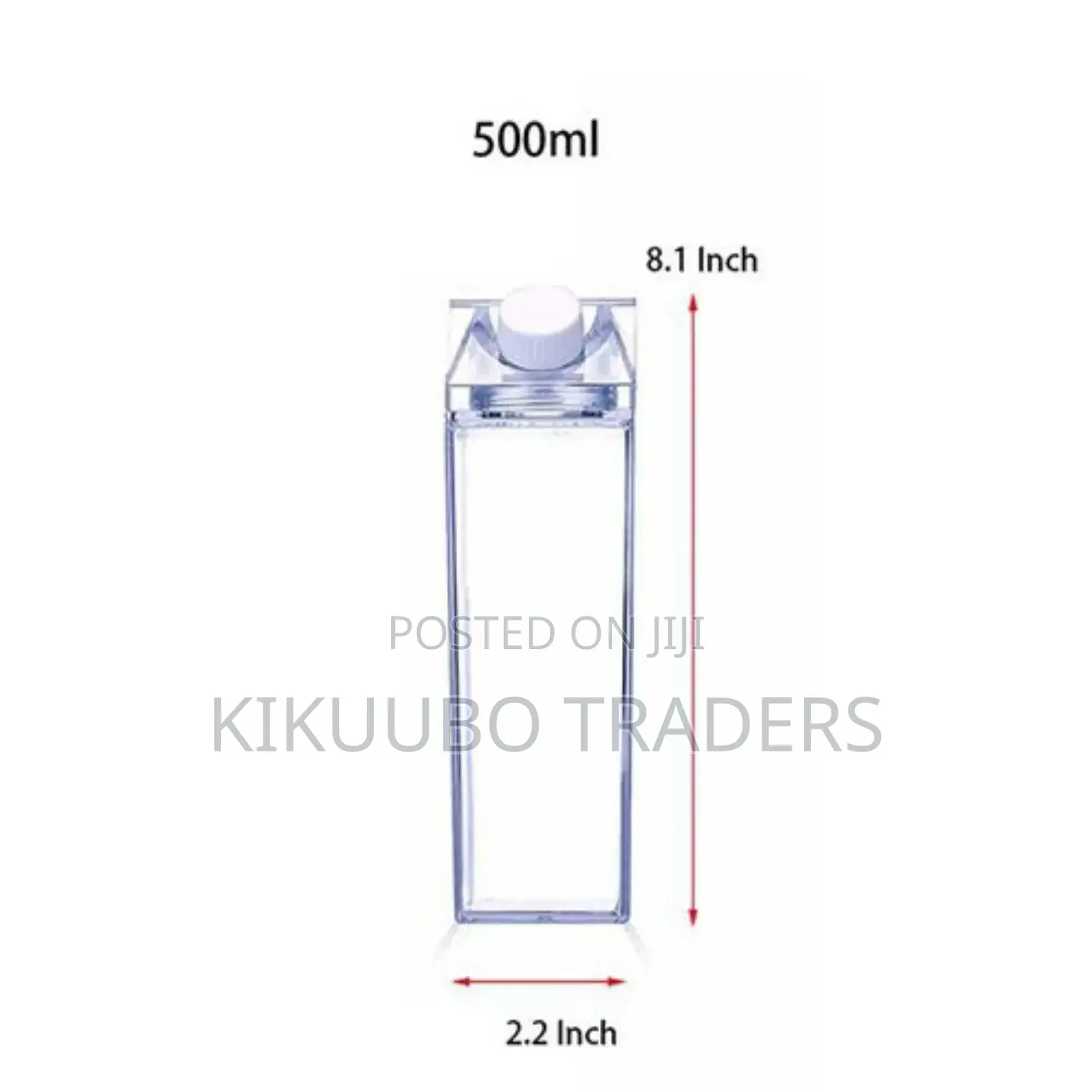 Clear 500ml Plastic Bottle