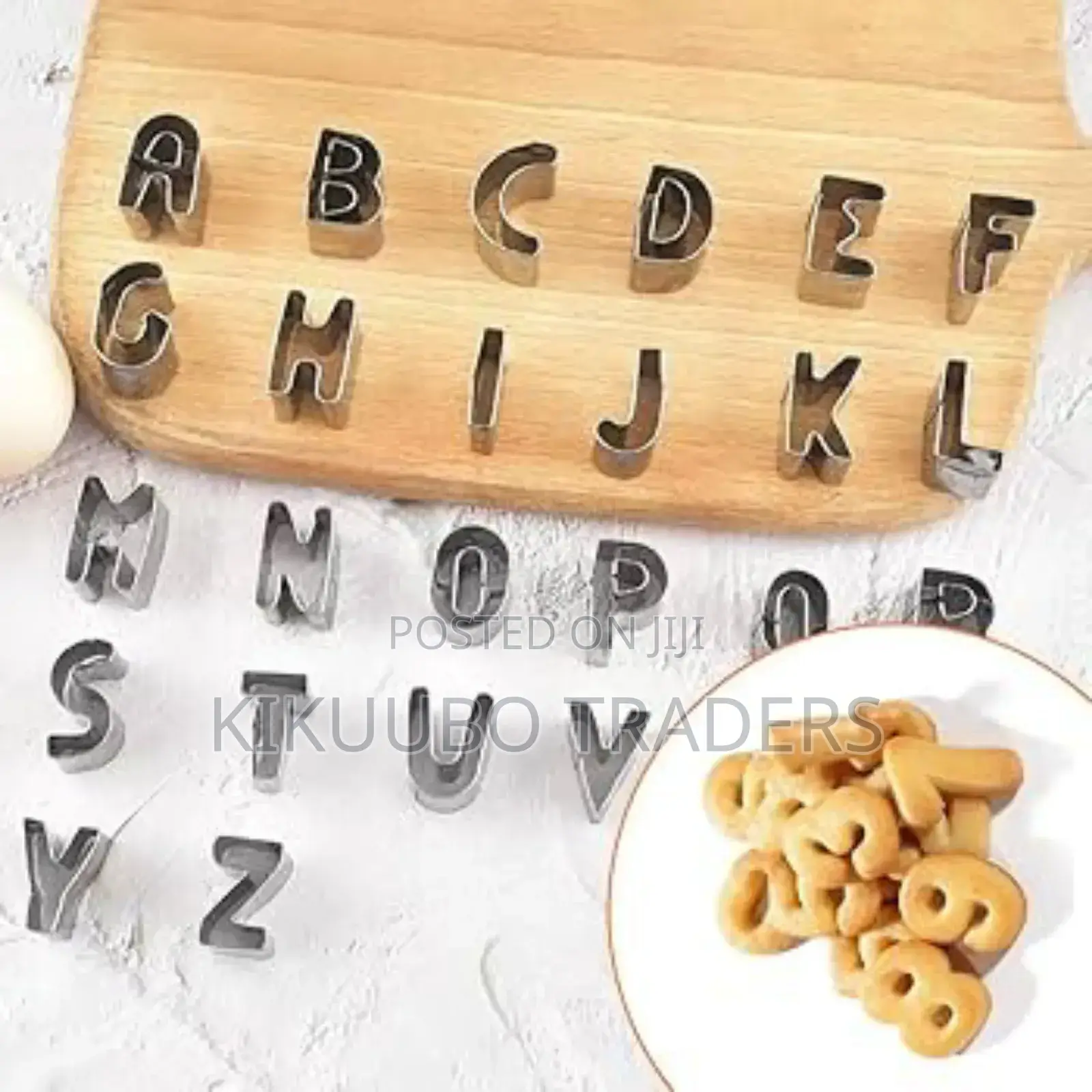 Alphabet Stainless Steel Cookie Cutter
