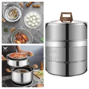 3layers Stainless Stainless Food Grade Steamer