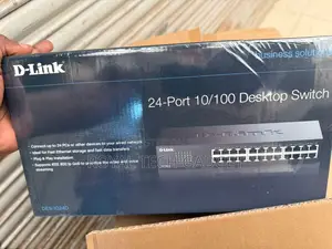 D-Link 24port 10/100 Desktop Switch Des-1024d