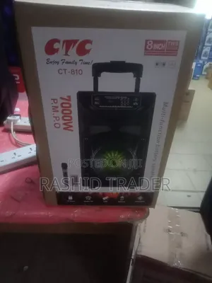 8 Inch 7000 Watts Amplified Speaker