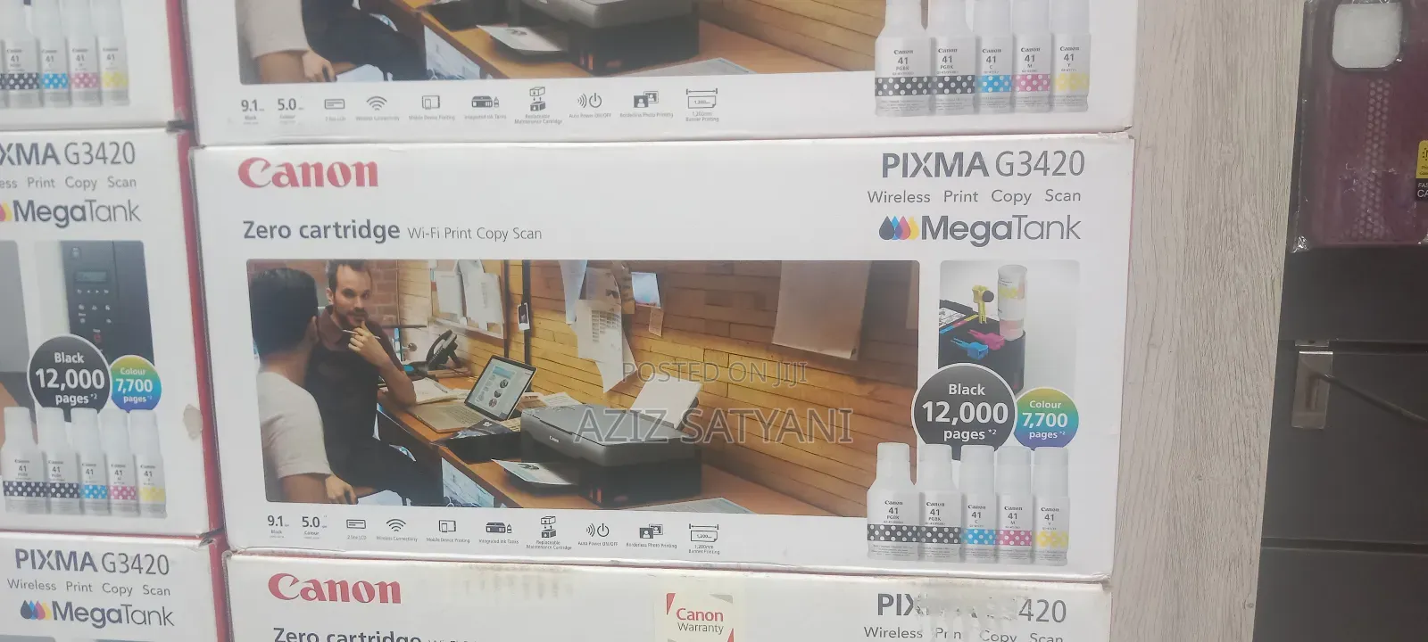 Canon Pixma Printer Multi 4 in 1 Wireless, Print, Copy, Scan