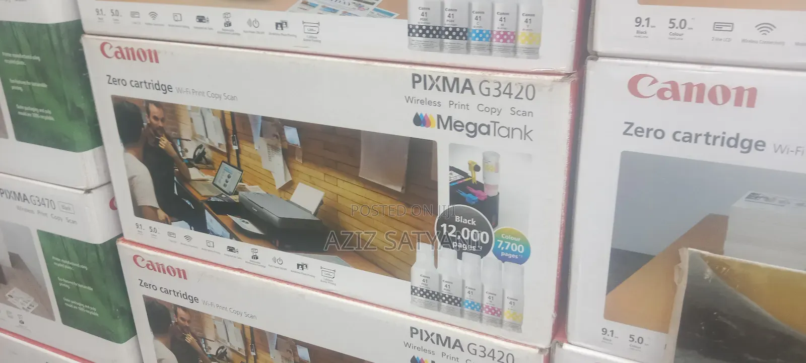 Canon Pixma Printer Multi 4 in 1 Wireless, Print, Copy, Scan