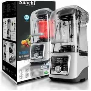 Commercial 4l Silent Blender With Plastic Jar Ice Crusher